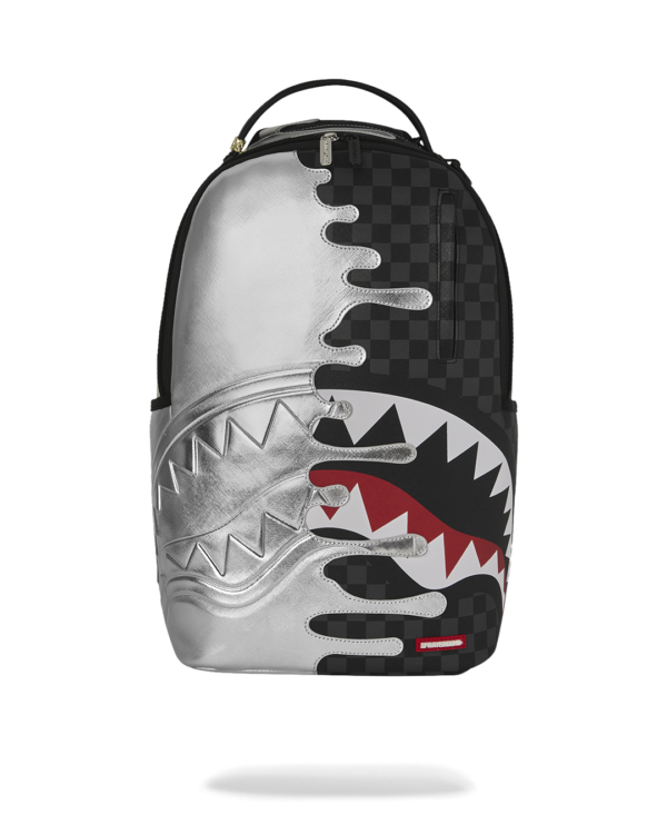 SILVER SIDE DRIP BLACK CHECK DLXSV BACKPACK SILVER SIDE DRIP BLACK CHECK DLXSV BACKPACK