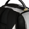 B8940_7 SILVER SIDE DRIP BLACK CHECK DLXSV BACKPACK
