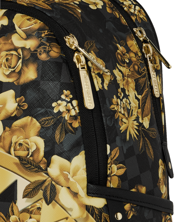 GOLD FLORAL REMIX SAVAGE BACKPACK