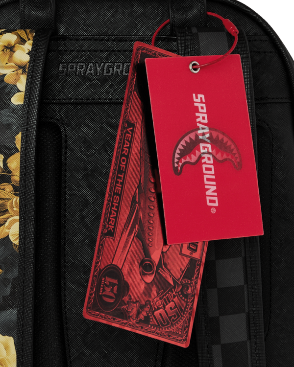 GOLD FLORAL REMIX SAVAGE BACKPACK