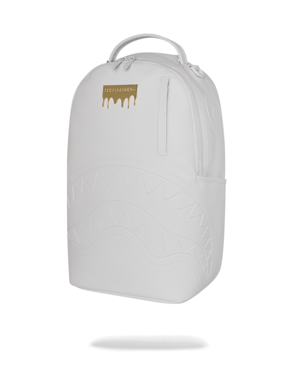 GOLD BRICK LUXE WHITE DLXSV BACKPACK
