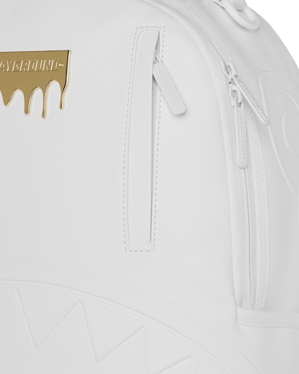 GOLD BRICK LUXE WHITE DLXSV BACKPACK
