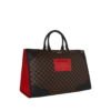RED REDEMPTION PYRAMID DUFFLE