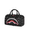 GRAY PEEKING CHARACTER CHECK MINI DUFFLE