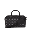 GRAY PEEKING CHARACTER CHECK MINI DUFFLE