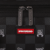 GRAY PEEKING CHARACTER CHECK MINI DUFFLE