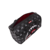 GRAY PEEKING CHARACTER CHECK MINI DUFFLE