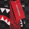 GRAY PEEKING CHARACTER CHECK MINI DUFFLE
