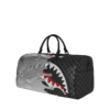 SILVER SIDE DRIP BLACK CHECK MINI DUFFLE