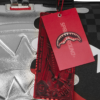 SILVER SIDE DRIP BLACK CHECK MINI DUFFLE