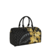 GOLD FLORAL REMIX MINI DUFFLE