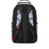 4 BLUE INK DOODLE BACKPACK
