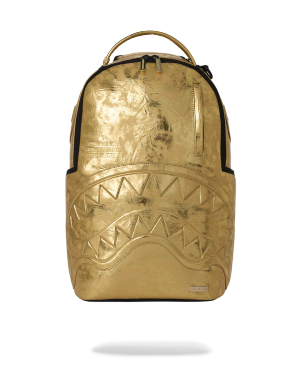 B8150_1 GOLD WEATHERED BACKPACK