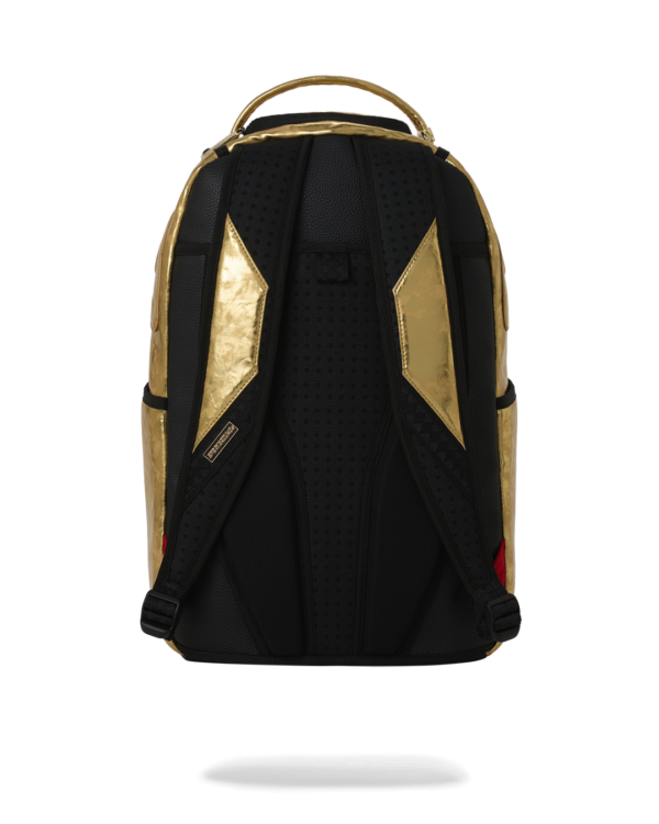 B8150_4 GOLD WEATHERED BACKPACK