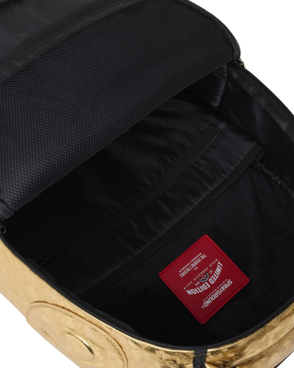 B8150_6 GOLD WEATHERED BACKPACK