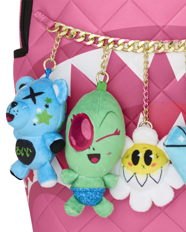 KAWAII DANGLES (PLUSH CHARMS) BACKPACK