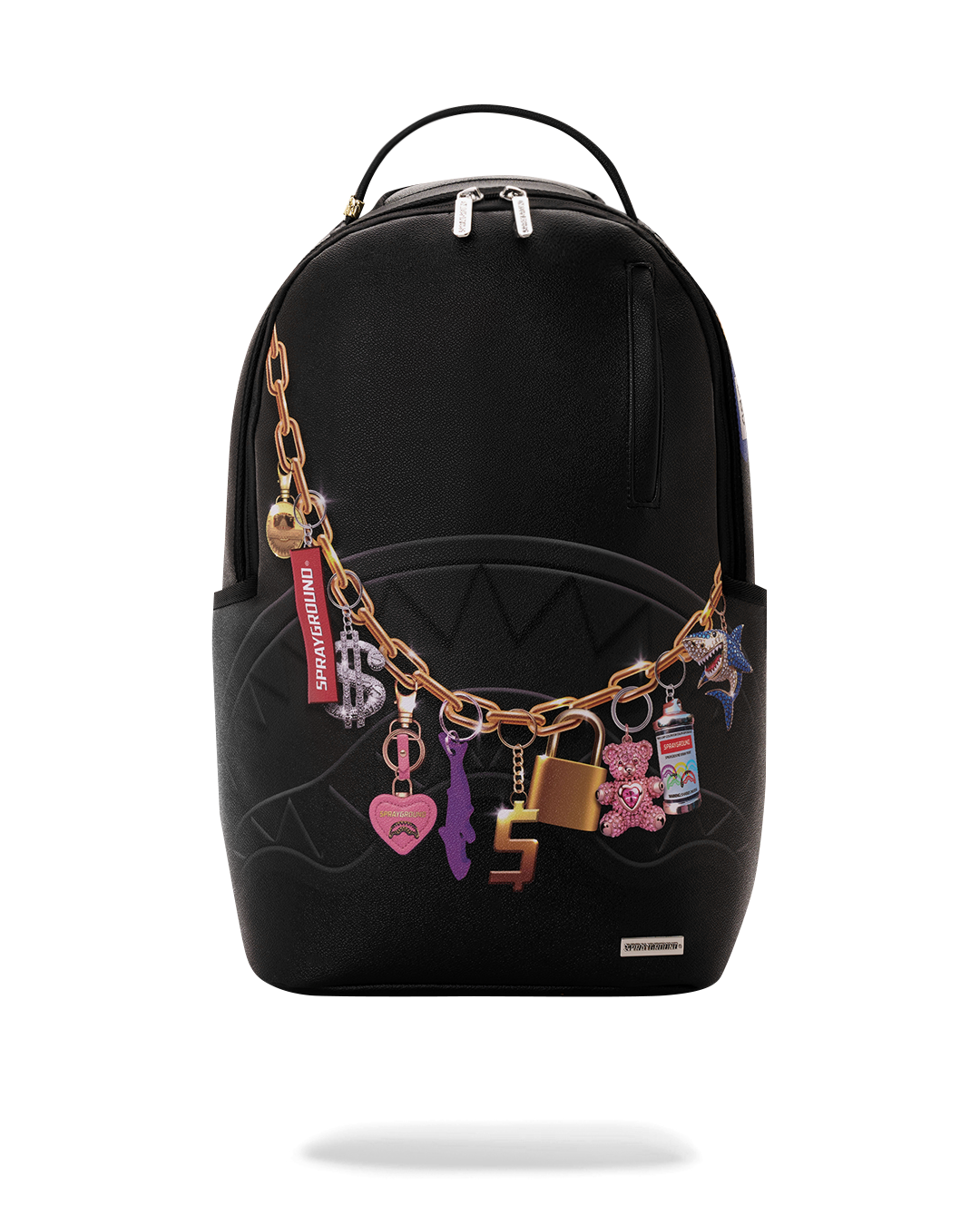 PRINTED HANGING STUFF BACKPACK