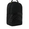 B8412_2 BLACKED OUT METALLIC DRIP BACKPACK