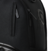 B8412_D1 BLACKED OUT METALLIC DRIP BACKPACK
