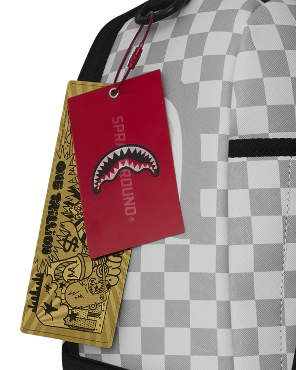 B8453_T CREAM SPACE DRIP BACKPACK