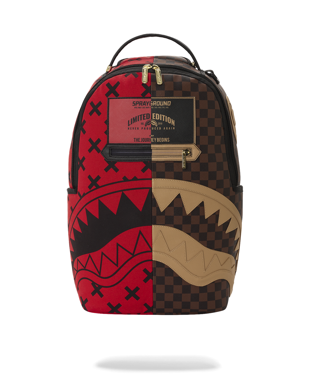 B8570_1 REVERSE HALF SPLIT BACKPACK