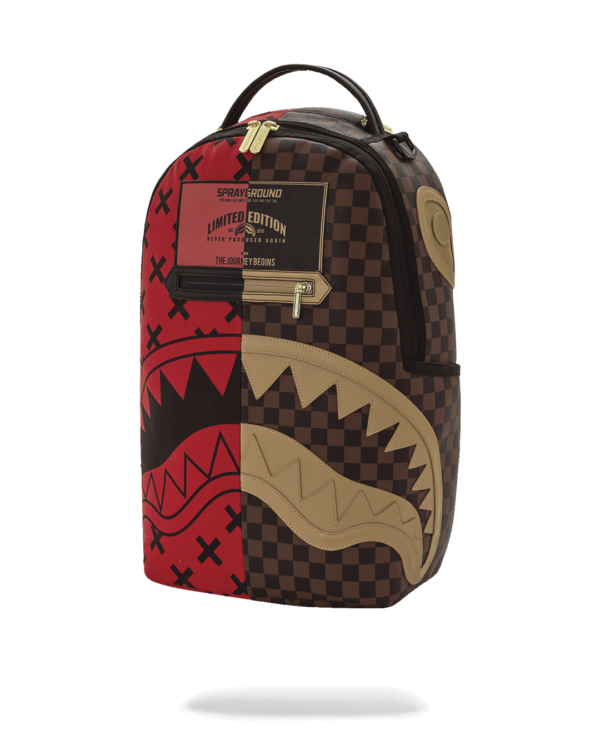 REVERSE HALF SPLIT BACKPACK
