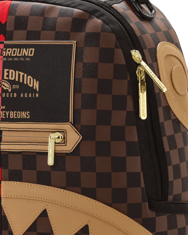 REVERSE HALF SPLIT BACKPACK