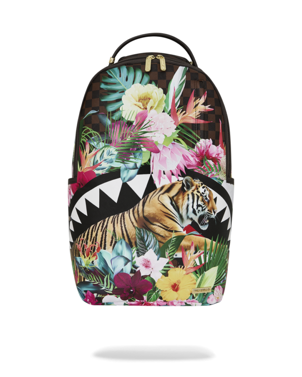 B8626_1 FLOWERING JUNGLE SHARK 2 BACKPACK