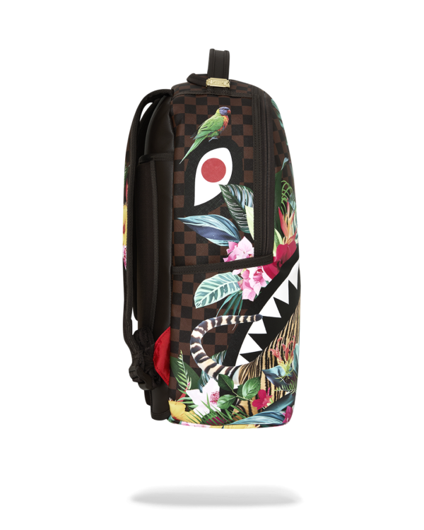 B8626_3 FLOWERING JUNGLE SHARK 2 BACKPACK