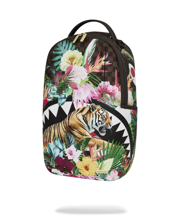 B8626_5 FLOWERING JUNGLE SHARK 2 BACKPACK