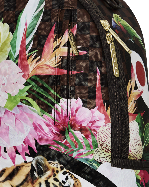 B8626_6 FLOWERING JUNGLE SHARK 2 BACKPACK