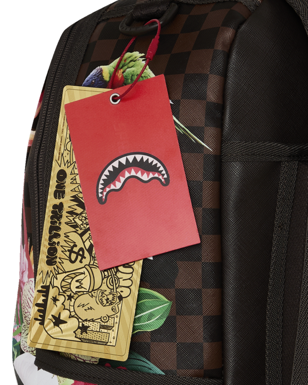 B8626_T FLOWERING JUNGLE SHARK 2 BACKPACK