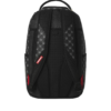 B8633_4 SHARKS IN PARIS WTF BUBBLY BLACK CHECK BACKPACK