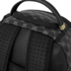 B8633_D2 SHARKS IN PARIS WTF BUBBLY BLACK CHECK BACKPACK