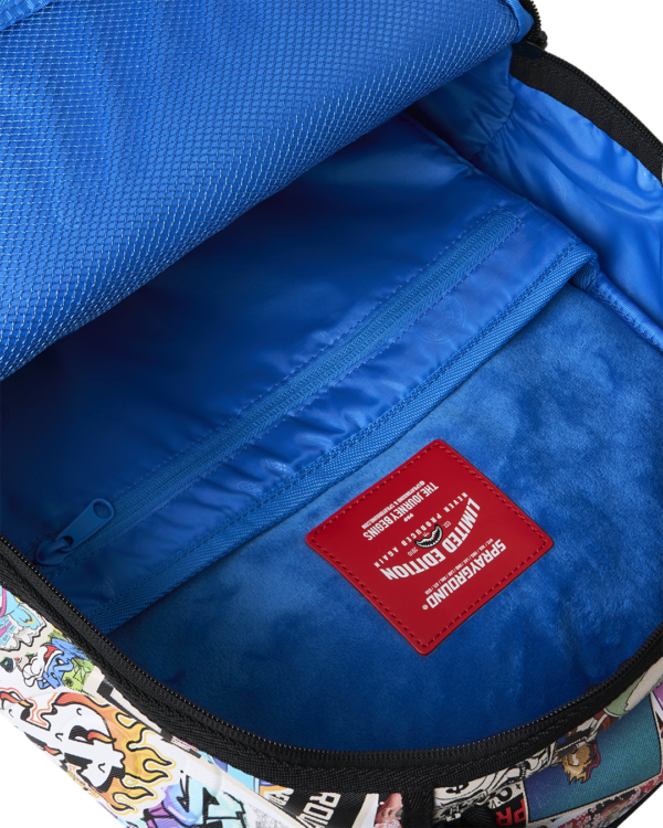 B8651_I PUNK STICKER SHARK BACKPACK