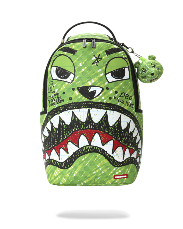 MONEY BEAR DOODLE BACKPACK