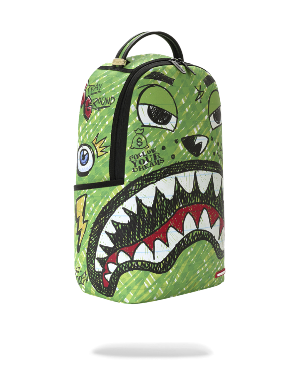 MONEY BEAR DOODLE BACKPACK