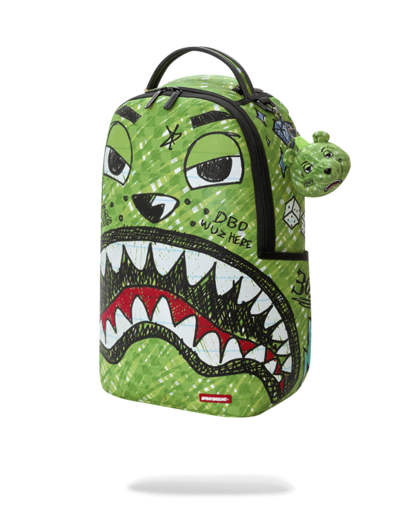 MONEY BEAR DOODLE BACKPACK