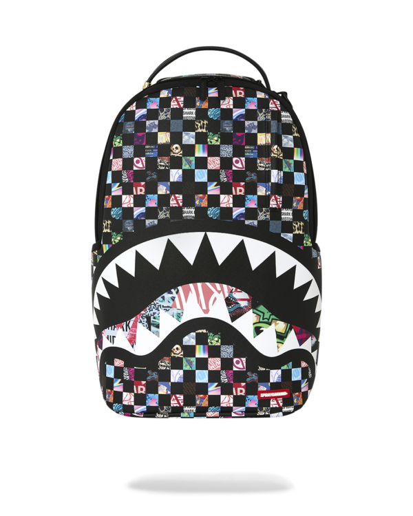 B8671_1 CRAZY CHECK BACKPACK
