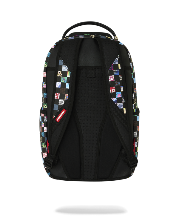 B8671_4 CRAZY CHECK BACKPACK