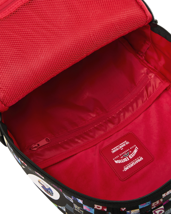 B8671_8 CRAZY CHECK BACKPACK