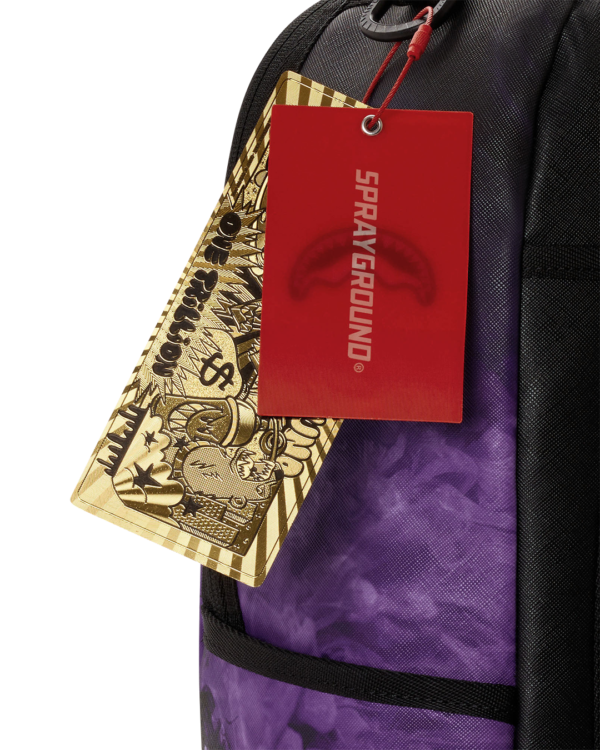 B8750_T ELEVATE PURPLE BACKPACK