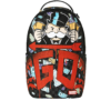 B8779_1 MONOPOLY GO SHARKMOUTH STENCIL BACKPACK