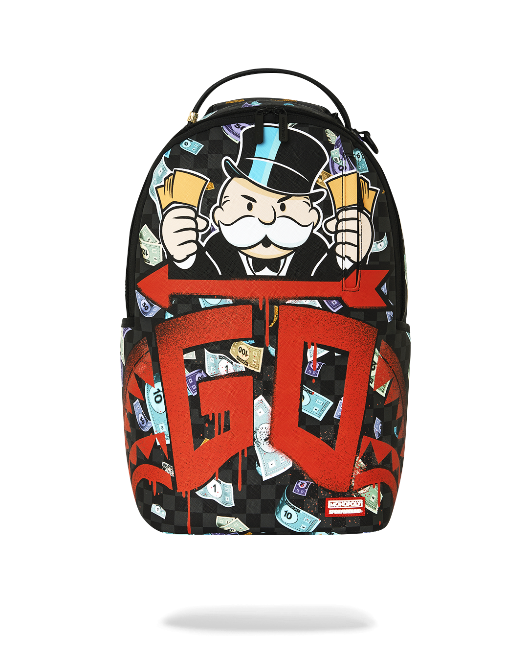 MONOPOLY GO SHARKMOUTH STENCIL BACKPACK