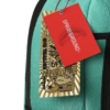 TURQUOISE DOODLE EMBOSS BACKPACK