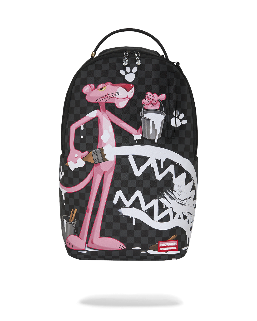 B9031_1 PINK PANTHER PAINTING BACKPACK
