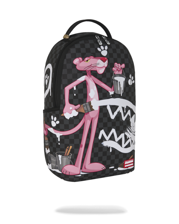 B9031_2 PINK PANTHER PAINTING BACKPACK