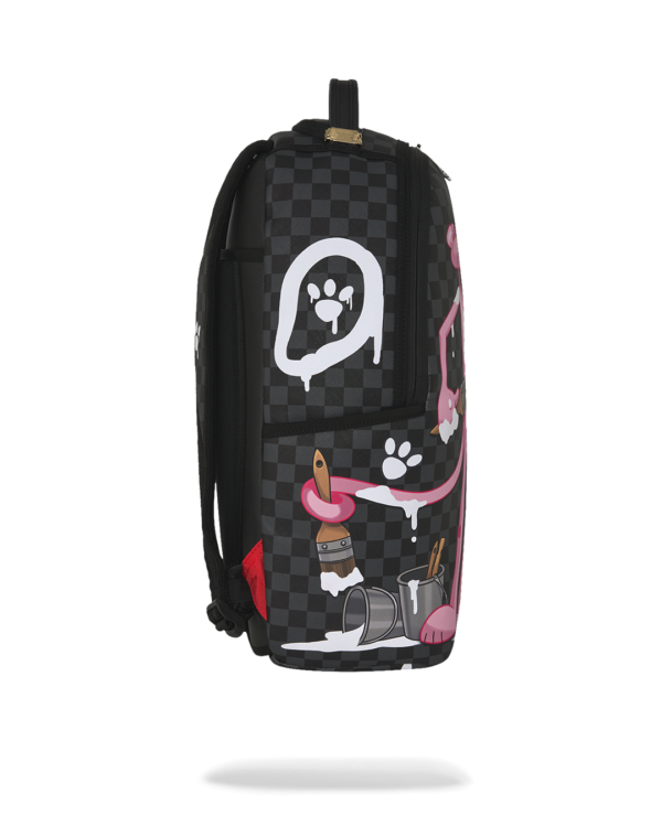 B9031_3 PINK PANTHER PAINTING BACKPACK