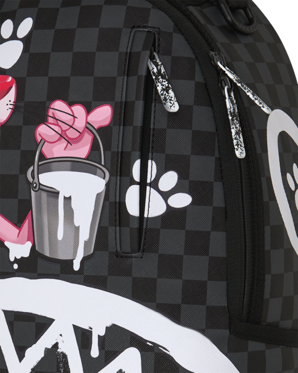 B9031_6 PINK PANTHER PAINTING BACKPACK