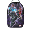 B9120_1 MARVEL BLACK PANTHER WAKANDA FOREVER WHTCHECK BACKPACK